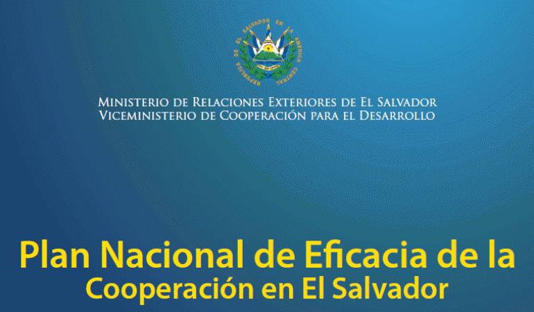 Plan Nacional de Eficacia de la Cooperación en El Salvador