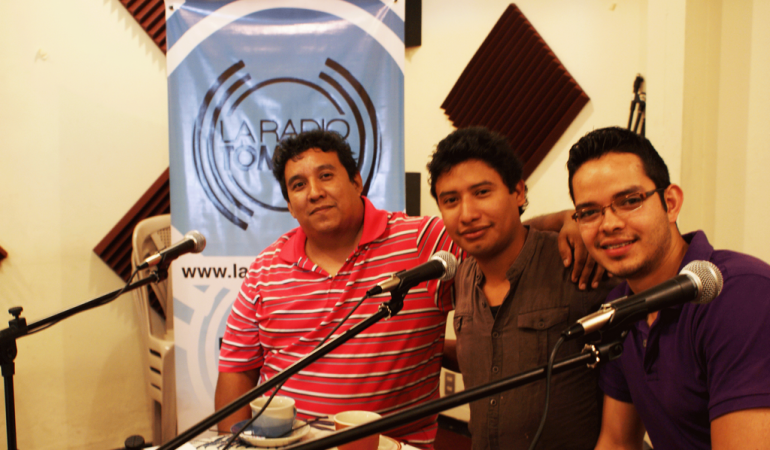 Tres músicos salvadoreños platican de música y prevención de violencia en el cuarto programa de COOPERARES para LA RADIO TOMADA