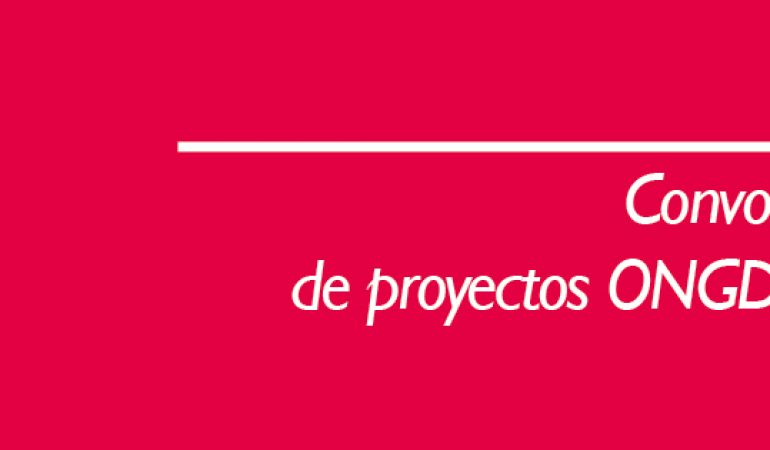 Convocatoria AECID Proyectos ONGD-2015