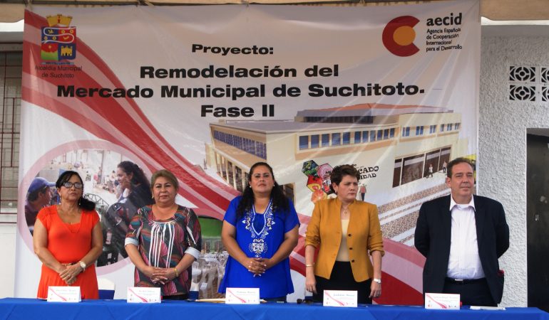 21 familias se beneficiarán con la Fase II de la Remodelación del Mercado Municipal de Suchitoto