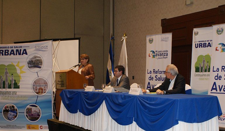 Los ODS son una base para el modelo de Salud Urbana en El Salvador