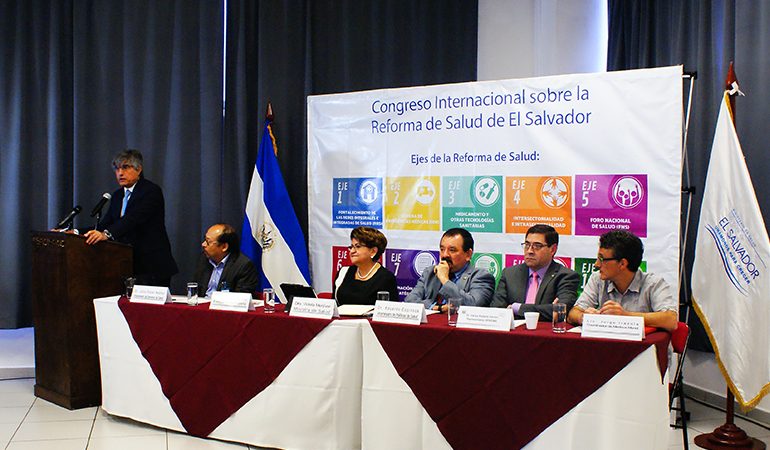 Inauguran Congreso Internacional sobre la Reforma de Salud en El Salvador, con el apoyo de AECID y Medicus Mundi