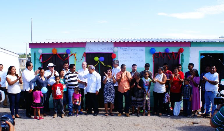 250 familias de San Pedro Masahuat, ya cuentan con viviendas que mejorarán sus condiciones de vida