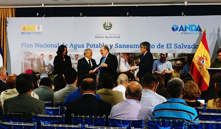 Presentación del Plan Nacional de Agua Potable de El Salvador