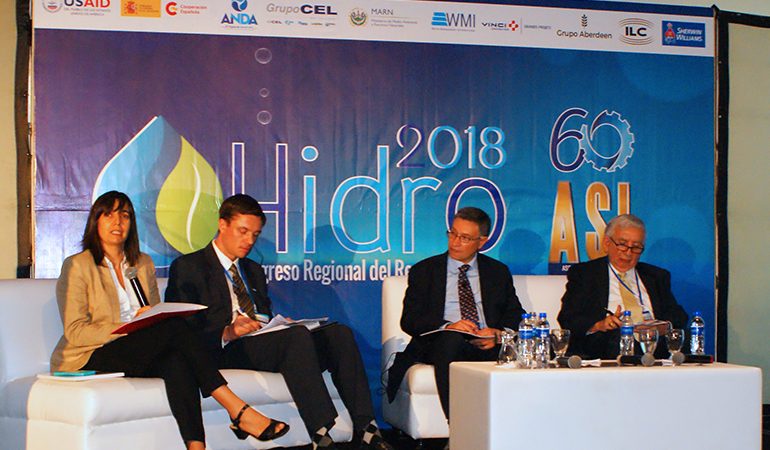 AECID El Salvador participó en la  HIDRO 2018