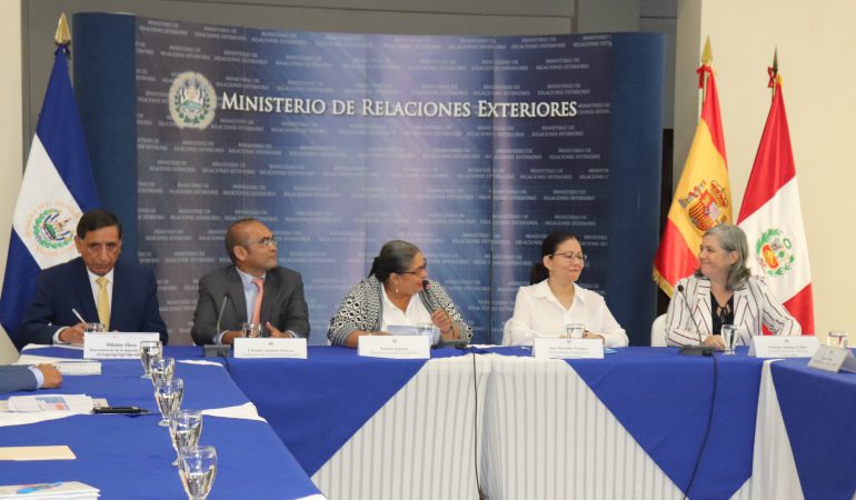 Intercambio de Cooperación Triangular El Salvador, Perú y España en materia de feminicidio
