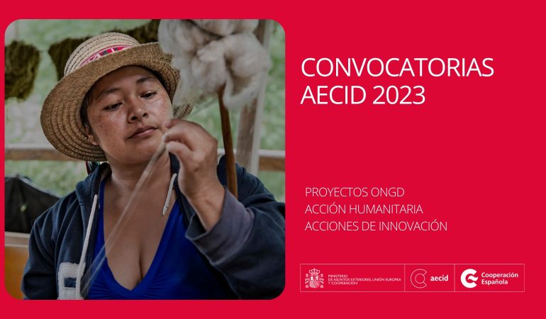 Presentación de las Convocatorias de Subvenciones AECID 2023