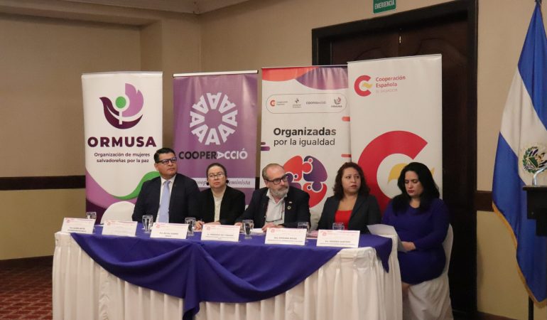Cooperación Española lanza proyecto para contribuir a la reducción del impacto de la violencia de género en El Salvador