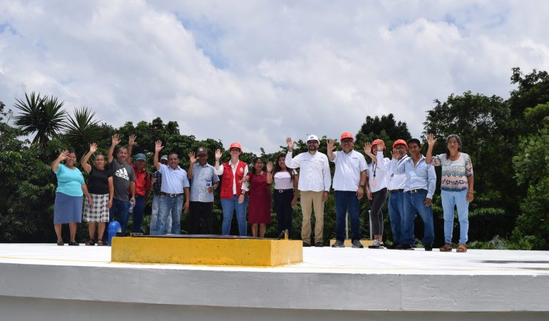 Cooperación Española y ANDA Inauguran Proyecto de Mejora del Sistema de Agua Potable en Nahuizalco